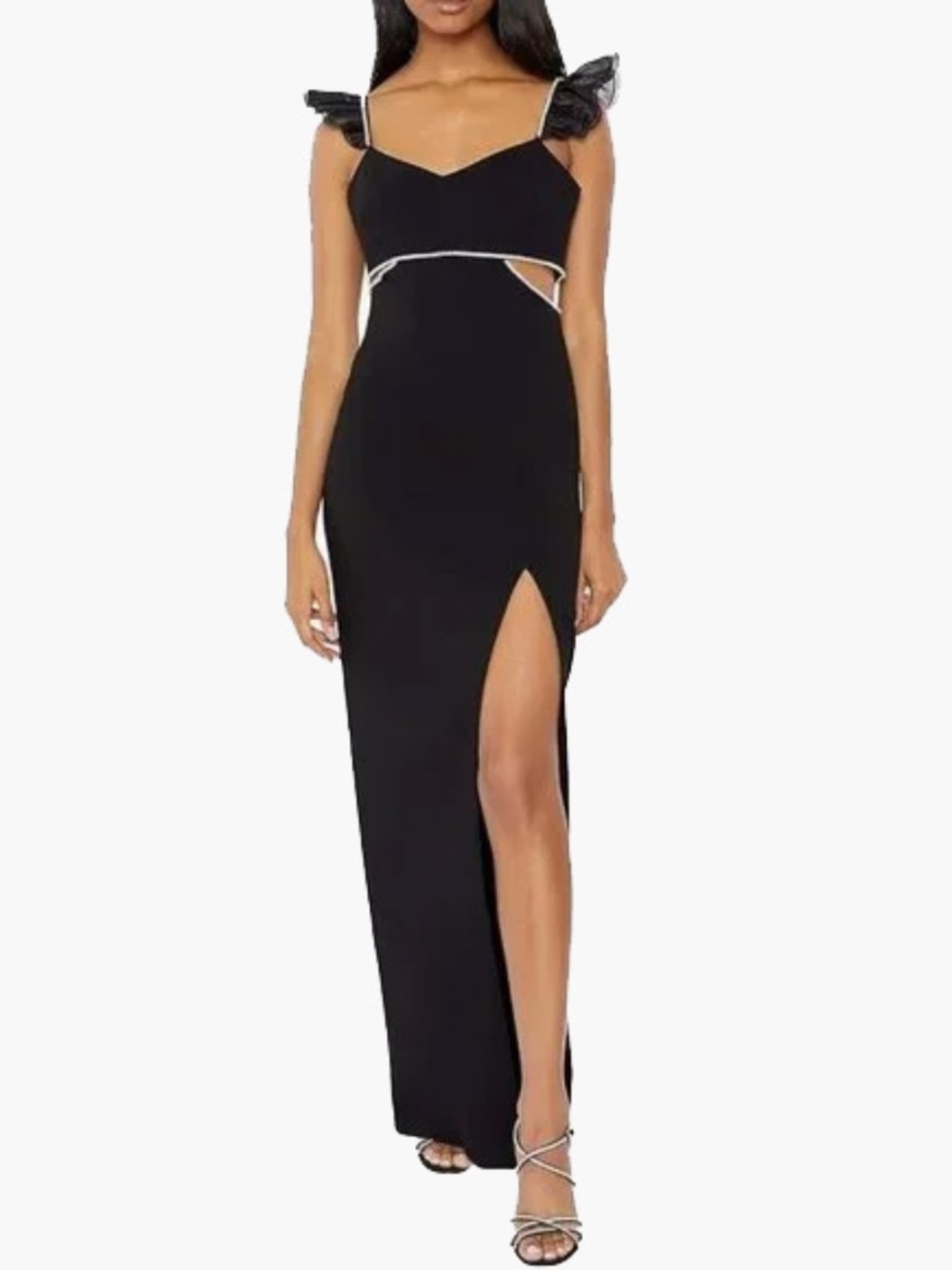 NWT LIKELY Breonna Gown in Black - 12